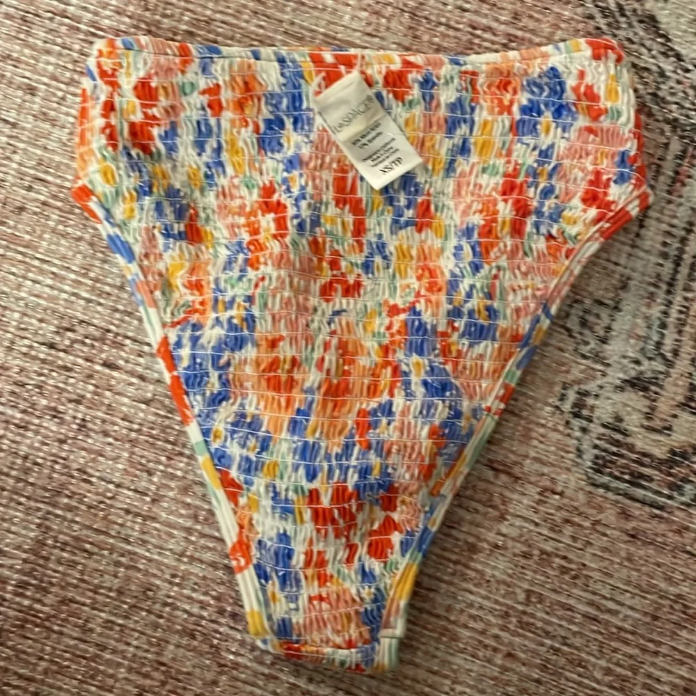 l*space Barlette‎ Bitsy Cut Bikini Bottoms in Flowers Forever XS